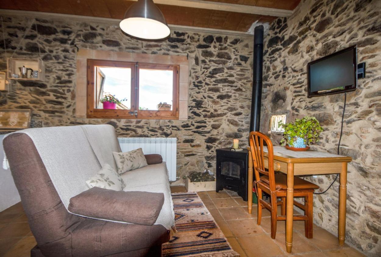 Apartamento Duplex Rural Con Chimenea Y Vistas Panoramicas Desde La Cama Sant Marti Sacalm 외부 사진