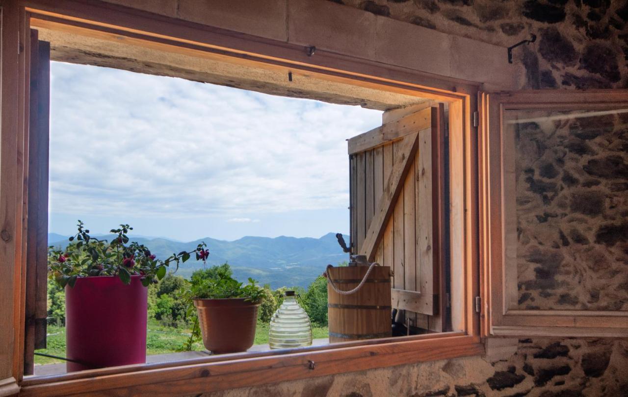 Apartamento Duplex Rural Con Chimenea Y Vistas Panoramicas Desde La Cama Sant Marti Sacalm 외부 사진
