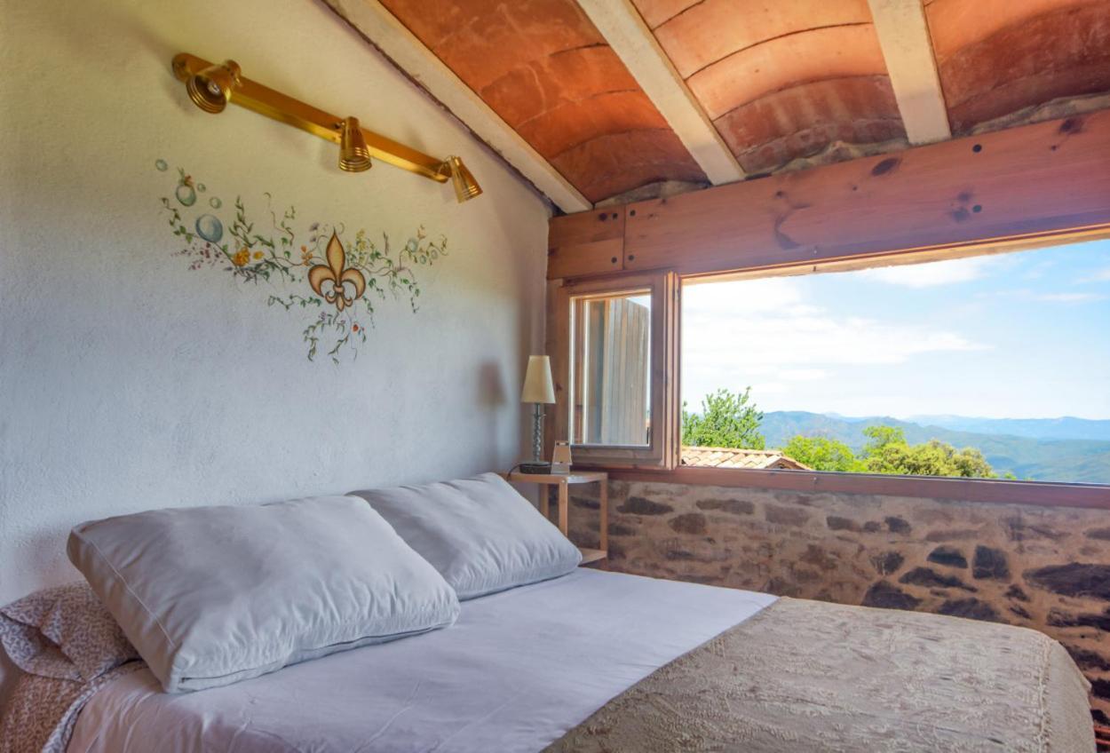 Apartamento Duplex Rural Con Chimenea Y Vistas Panoramicas Desde La Cama Sant Marti Sacalm 외부 사진