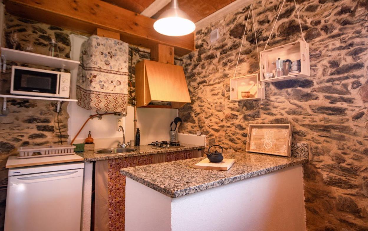 Apartamento Duplex Rural Con Chimenea Y Vistas Panoramicas Desde La Cama Sant Marti Sacalm 외부 사진
